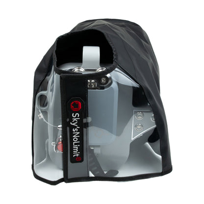 SNL protective rain cover fitted to a MODE Smart Spider powered ascender