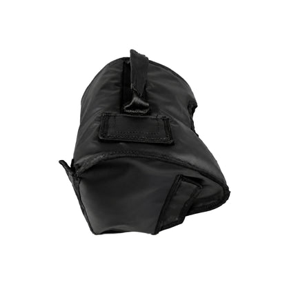 SNL protective cover for SKYLOTEC ActSafe powered ascender — top-down view showing the carry handle and velcro closure flap
